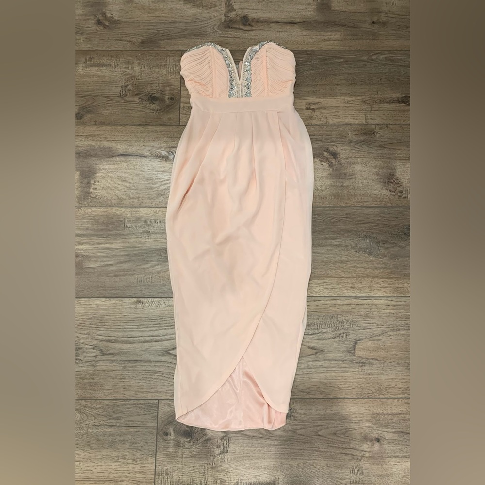 TFNC Beaded Bridesmaid Dress